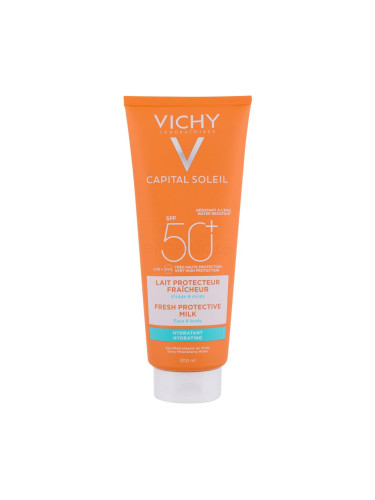Vichy Capital Soleil Milk SPF50+ Слънцезащитна козметика за тяло 300 ml