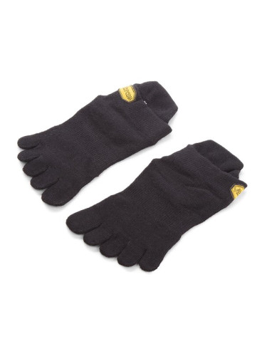 Vibram Fivefingers Чорапи къси унисекс Ahtletic No Show S15N02 S Черен