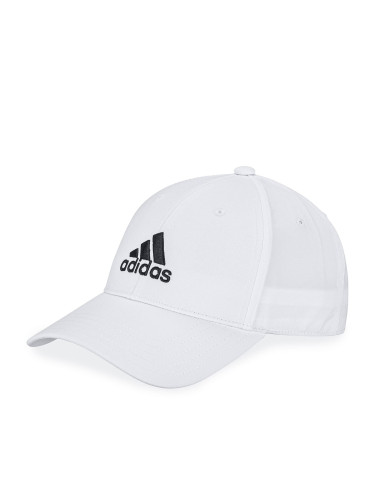 Шапка с козирка adidas II3552 Бял