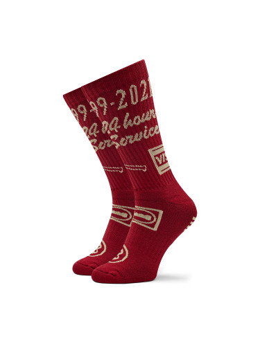 Дълги чорапи unisex Market Call My Lawyer Socks 360000922 Червен