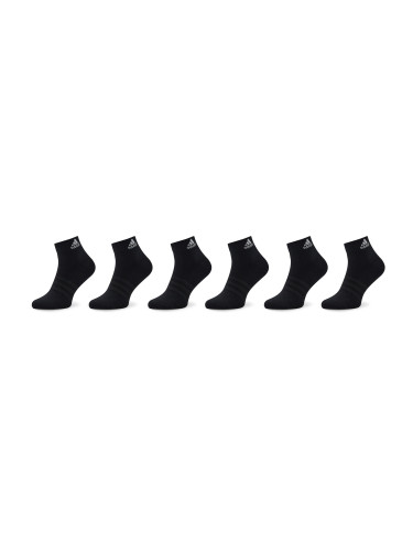 Къси чорапи adidas Cushioned Sportswear Ankle Socks 6 Pairs IC1291 Черен