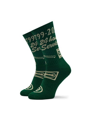 Дълги чорапи unisex Market Call My Lawyer Socks 360000922 Зелен