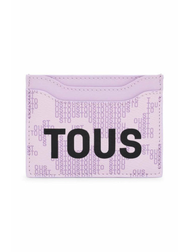 Калъф за карти Tous в лилаво