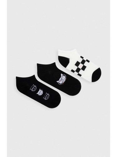 Чорапи Answear Lab (3 броя) в черно