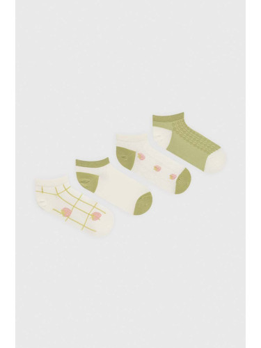 Чорапи Answear Lab (4 броя) в зелено