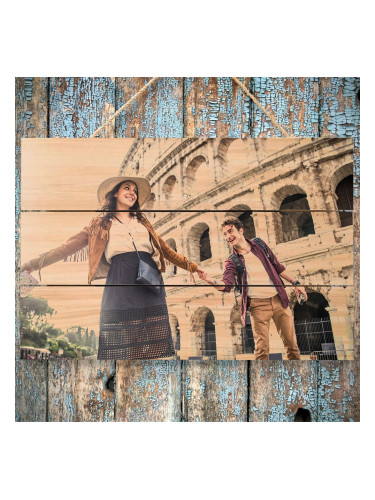 Картина върху дърво от 3 части