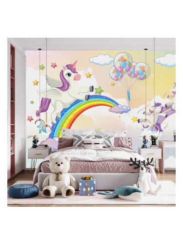 Фототапет - Малки еднорози