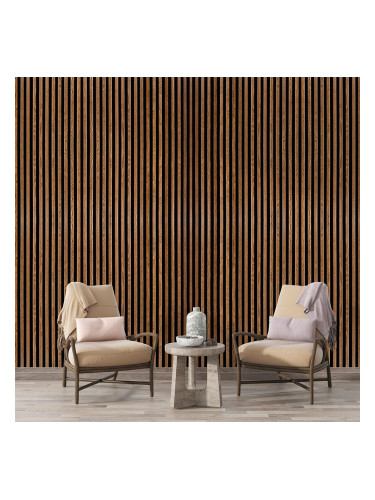 Тапет - Дървена стена