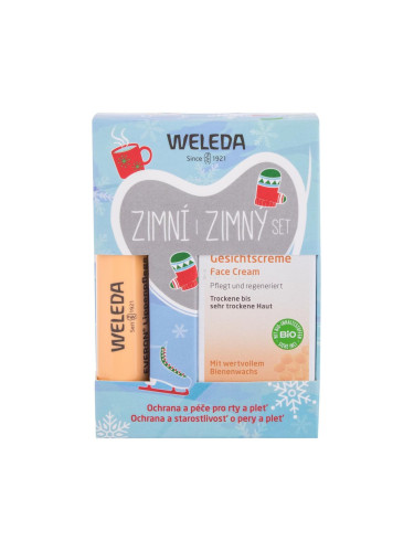 Weleda Coldcream Подаръчен комплект крем Coldcream 30 ml + балсам за устни Everon Lip Balm 4,9 g