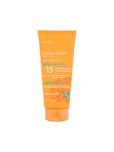 Pupa Sunscreen Cream SPF15 Слънцезащитна козметика за тяло 200 ml