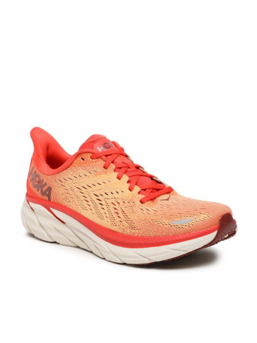 Hoka Маратонки за бягане Clifton 8 1119393-FBOR Оранжев