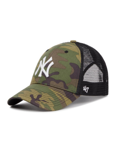 47 Brand Шапка с козирка New York Yankees B-CBRAN17GWP-CMF Зелен