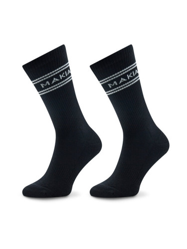 Makia Комплект 2 чифта дълги чорапи мъжки U83015 Черен