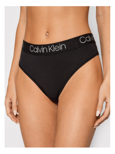 Calvin Klein Underwear Бикини тип прашка 000QD3754E Черен