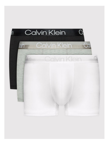 Calvin Klein Underwear Комплект 3 чифта боксерки 000NB2970A Цветен