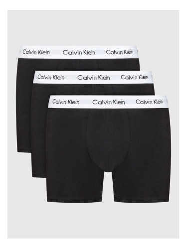 Calvin Klein Underwear Комплект 3 чифта боксерки 000NB1770A Черен