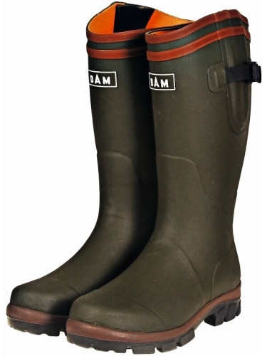 DAM Риболовни ботуши Flex Neoprene Rubber Boots Green 45