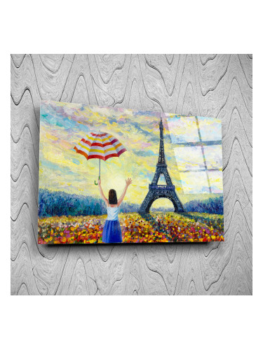 Стъклено АРТ пано - Пролет в Париж