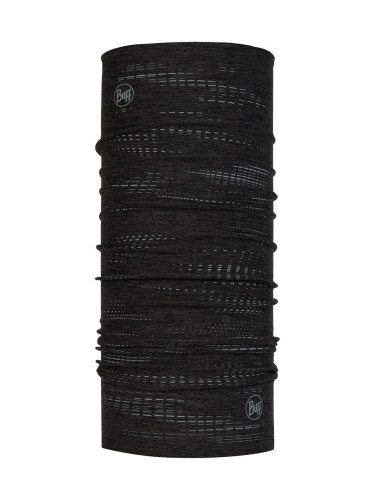 Кръгъл шал Buff Dryflx Solid в черно с десен