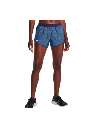 UNDER ARMOUR Fly By 2.0 Printed Short Blue