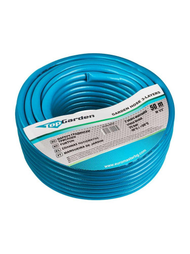 Маркуч градински трислоен 1/2", 50 м, TopGarden 402116