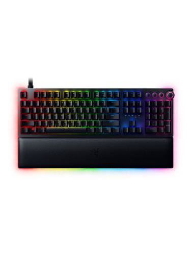  Гейминг клавиатура Razer - Huntsman V2 Analog, RGB, черна