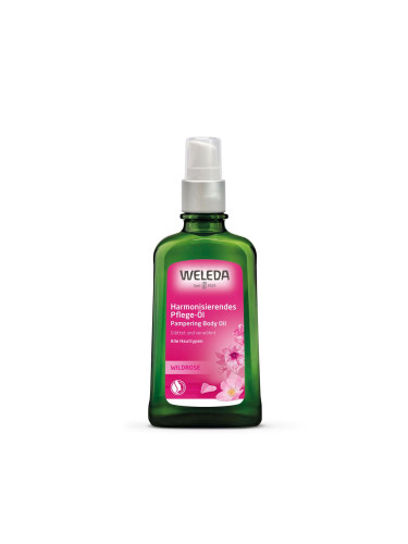 Weleda Wild Rose Pampering Масло за тяло за жени 100 ml