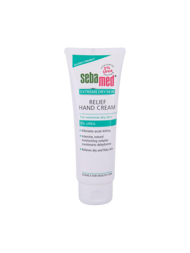 SebaMed Extreme Dry Skin Relief Hand Cream 5% Urea Крем за ръце за жени 75 ml