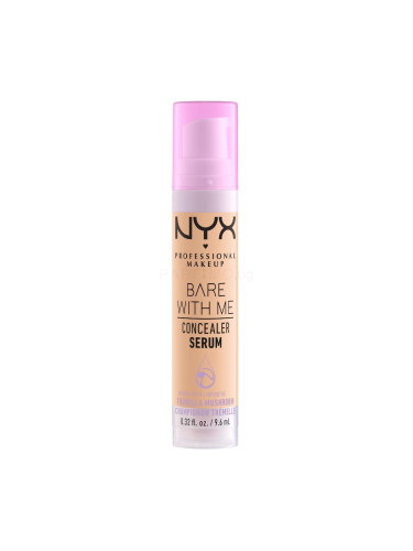 NYX Professional Makeup Bare With Me Serum Concealer Коректор за жени 9,6 ml Нюанс 04 Beige