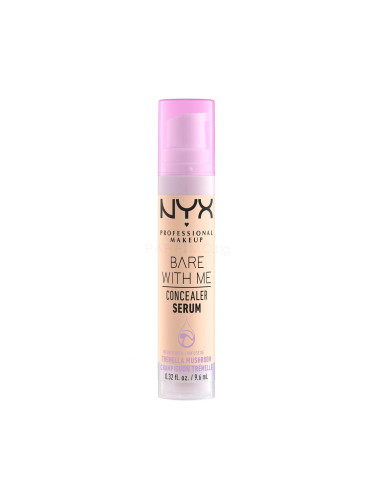 NYX Professional Makeup Bare With Me Serum Concealer Коректор за жени 9,6 ml Нюанс 01 Fair