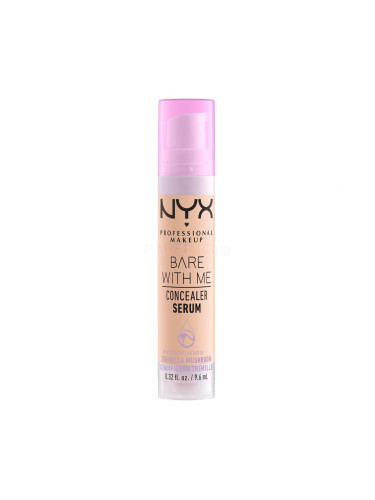 NYX Professional Makeup Bare With Me Serum Concealer Коректор за жени 9,6 ml Нюанс 03 Vanilla