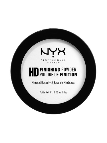 NYX Professional Makeup High Definition Finishing Powder Пудра за жени 8 гр Нюанс 01 Translucent