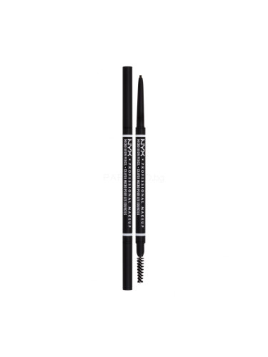 NYX Professional Makeup Micro Brow Pencil Молив за вежди за жени 0,09 g Нюанс 08 Black