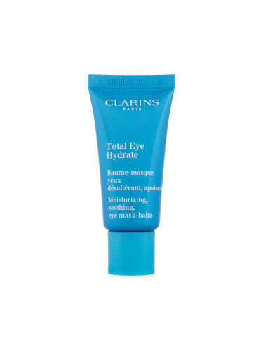 Clarins Total Eye Hydrate Moisturizing, Soothing, Eye Mask-Balm Маска за очи за жени 20 ml