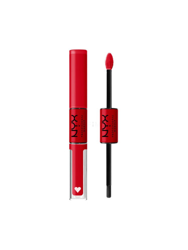 NYX Professional Makeup Shine Loud Червило за жени 3,4 ml Нюанс 17 Rebel In Red