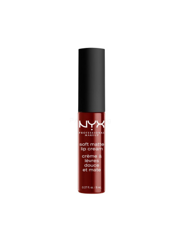 NYX Professional Makeup Soft Matte Lip Cream Червило за жени 8 ml Нюанс 27 Madrid