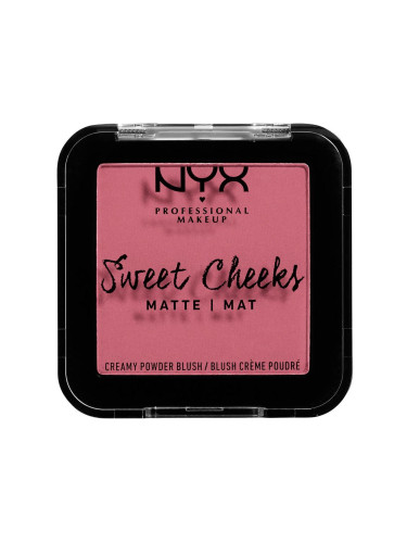 NYX Professional Makeup Sweet Cheeks Matte Руж за жени 5 гр Нюанс Day Dream