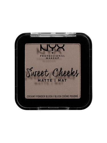 NYX Professional Makeup Sweet Cheeks Matte Руж за жени 5 гр Нюанс So Taupe