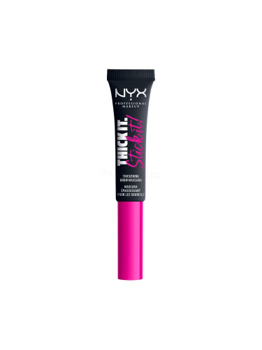 NYX Professional Makeup Thick It Stick It! Спирала за вежди за жени 7 ml Нюанс 08 Black
