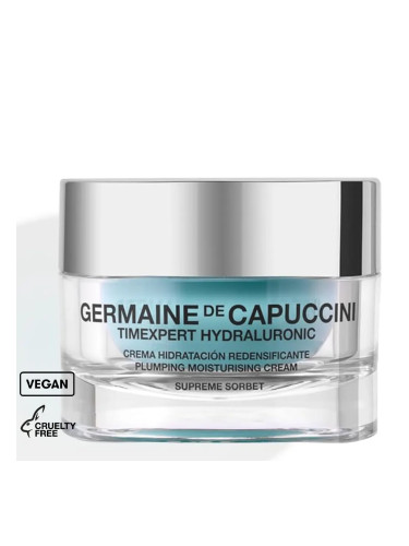 Хидратиращ изпълващ крем за много суха кожа Germaine De Capuccini Hydraluronic Moisture Cream Supreme