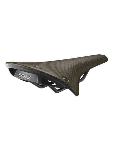 Brooks C17 Mud Green 140 mm Steel Alloy Седалка