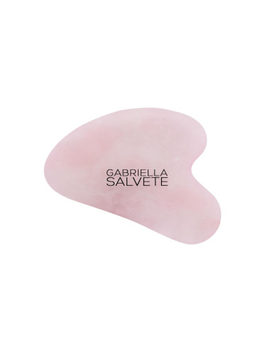 Gabriella Salvete Face Massage Stone Rose Quartz Gua Sha Масажен валяк и камъни за жени 1 бр