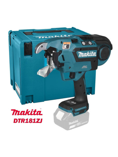 Машина за връзване на арматура Makita DTR181ZJ, 18V, LXT, 0.8 мм, безчетков мотор