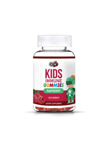 Pure Nutrition - KIDS IMMUNE GUMMIES - RASPBERRY - 100 GUMMIES