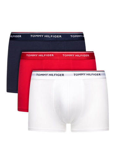 Tommy Hilfiger Комплект 3 чифта боксерки 3P Trunk 1U87903842 Цветен