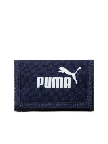 Puma Голям мъжки портфейл Phase Wallet 756174 43 Тъмносин