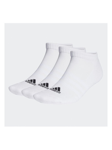 adidas Чорапи терлик унисекс Cushioned Low-Cut Socks 3 Pairs HT3434 Бял