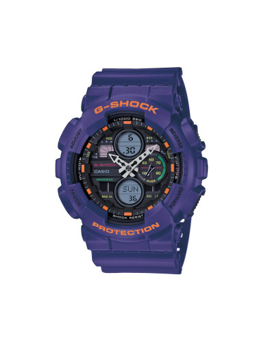 Часовник G-Shock GA-140-6AER Виолетов