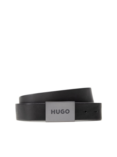 Мъжки колан Hugo Gary-V 50470654 Черен