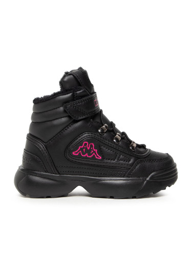 Зимни обувки Kappa 260916K Black/Pink 1122